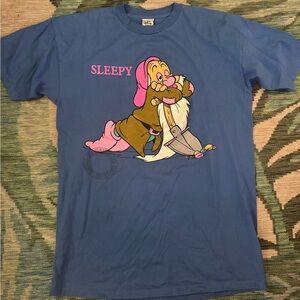 Disney Store Sleepy Dwarf Graphic T-Shirt